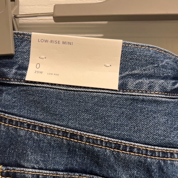 American eagle low rise mini jean skirt - Picture 3 of 5
